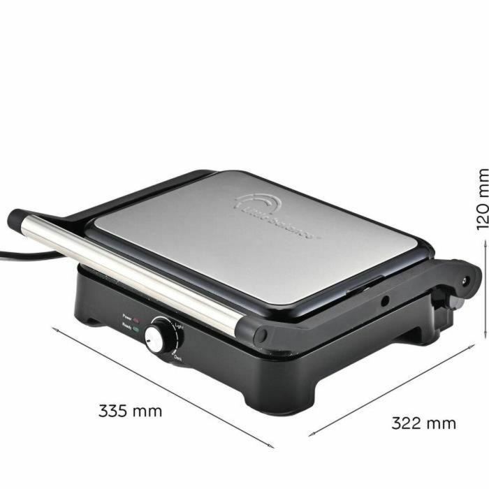 Little Balance 8744 Parrilla para carne Speed grill 2000 W 2 posiciones Negro 1 Little Balance 8744 Parrilla para carne Speed grill 2000 W 2 posiciones Negro 1