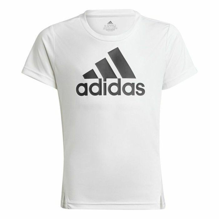 Camiseta de Manga Corta Infantil Adidas Designed To Move Blanco 6-7 Años 0 Camiseta de Manga Corta Infantil Adidas Designed To Move Blanco 6-7 Años 0