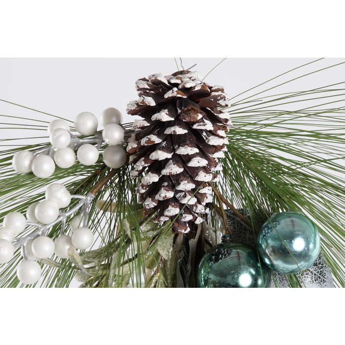 DKD Home Decor Decoración Colgante Navidad Moderna, Diseño Puerta, Material PVC, Colores Azul, Marrón, Verde, Blanco, 12x65x28 cm 2 DKD Home Decor Decoración Colgante Navidad Moderna, Diseño Puerta, Material PVC, Colores Azul, Marrón, Verde, Blanco, 12x65x28 cm 2