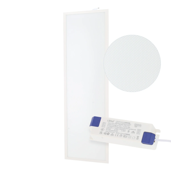 Panel LED 50W 5000Lm 4000K 120x30cm 40.000H Driver Lifud UGR17 Panel LED 50W 5000Lm 4000K 120x30cm 40.000H Driver Lifud UGR17
