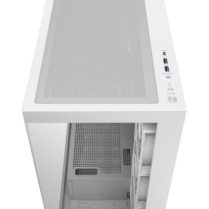Deepcool CG580 4F WH - Caja Torre PC Gaming, ATX, Cristal Templado, 4 Ventiladores ARGB, USB-C, Blanco 2 Deepcool CG580 4F WH - Caja Torre PC Gaming, ATX, Cristal Templado, 4 Ventiladores ARGB, USB-C, Blanco 2