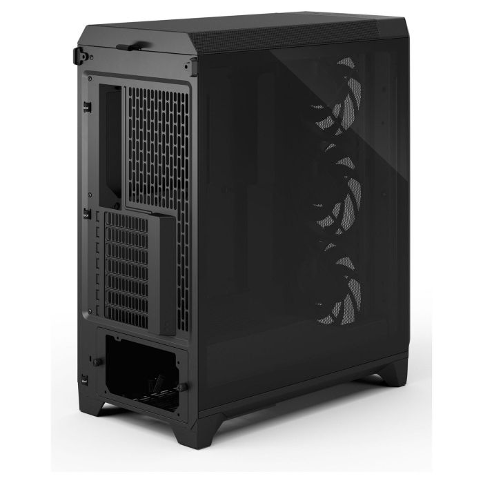 Fractal Design Meshify 3 Caja Negra con Ventana de Vidrio Templado para PC ATX/EATX/Micro-ATX/Mini-ITX, 7 Ranuras de Expansión, Compatible con Juego 2