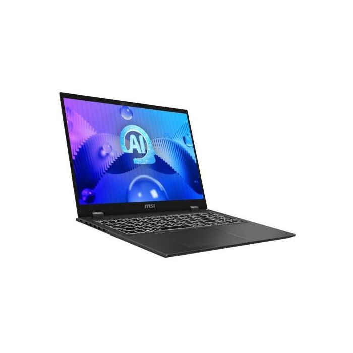 MSI Portatil Prestige 16 Ai Studio B1Vfg-022Es. 16“ 16:10 Qhd+ (2560X1600) Ips. Intel Core Ultra 7. Rtx 4060, Gddr6 8Gb. Lpddr5 16Gb. 1Tb Pcie Ssd. W11 Home 1