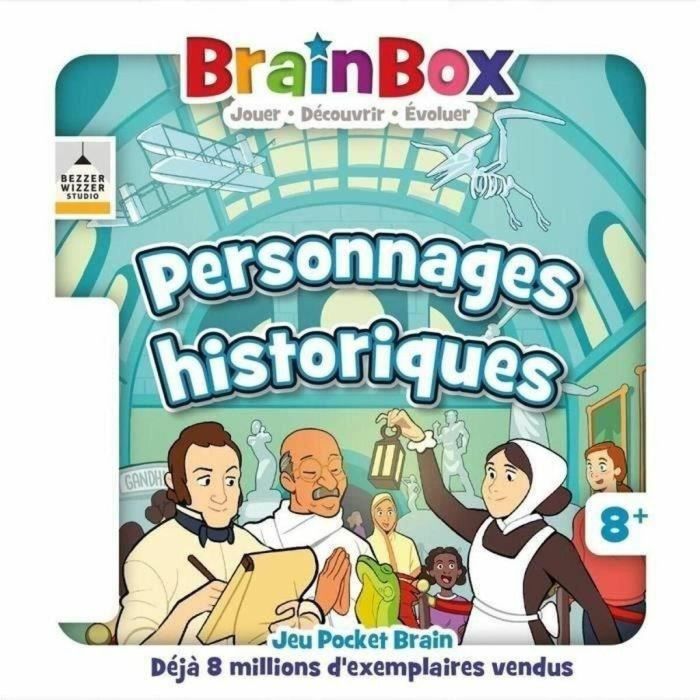 Juego Educativo Brainbox personnages historiques 3 Juego Educativo Brainbox personnages historiques 3