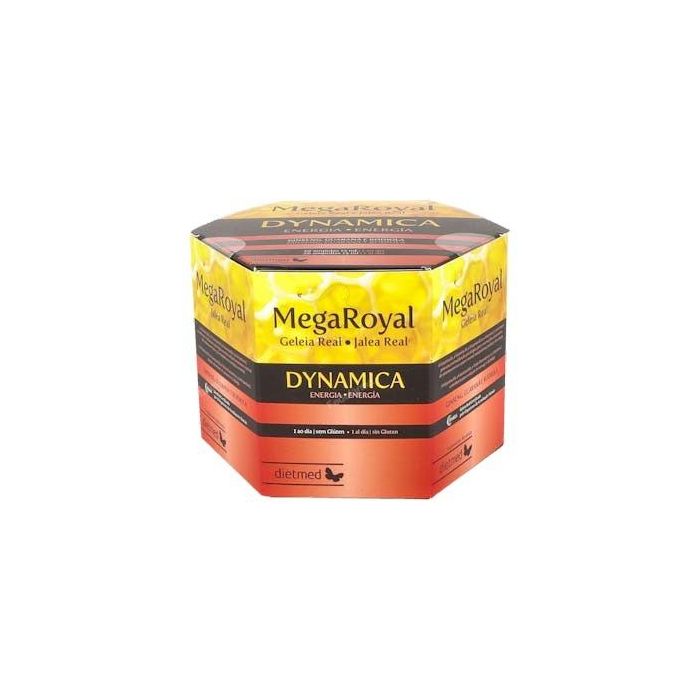 DIETMED Dynamica 20Amp Energizante Combate Fatiga Psíquica Física Mejora Función Cognitiva