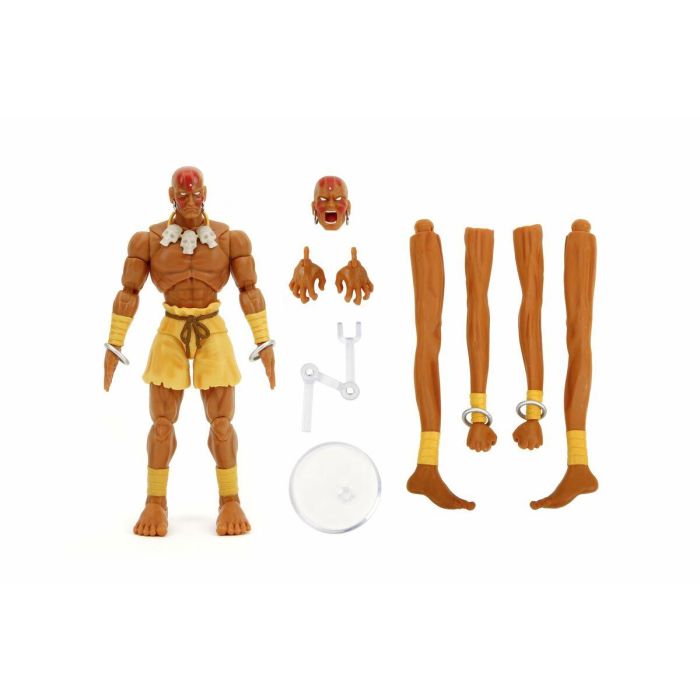 Jada Figura Dhalsim Articulada 15 cm con Accesorios Intercambiables JAD1721206236500 9 Jada Figura Dhalsim Articulada 15 cm con Accesorios Intercambiables JAD1721206236500 9