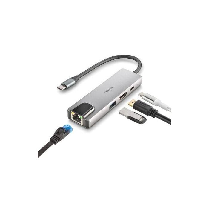 Docking USB Tipo-C NGS WonderDock Supra/ 1xUSB/ 1xUSB Tipo-C DP/ 1xHDMI/ 1xRJ45 1 Docking USB Tipo-C NGS WonderDock Supra/ 1xUSB/ 1xUSB Tipo-C DP/ 1xHDMI/ 1xRJ45 1