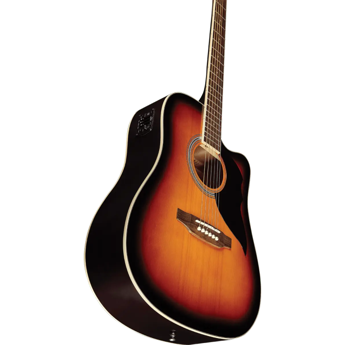 Eko Guitarra Acústica Dreadnought Ranger 6 A/E Cutaway Electroacústica - Brown Sunburst 5