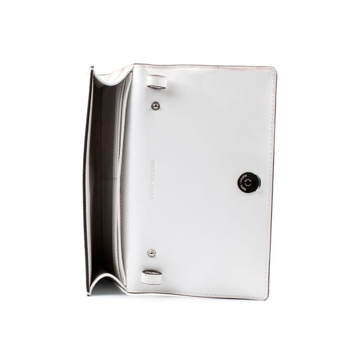 Bolso Bandolera Michael Kors Carson Blanco 22 x 12 x 4 cm 1 Bolso Bandolera Michael Kors Carson Blanco 22 x 12 x 4 cm 1