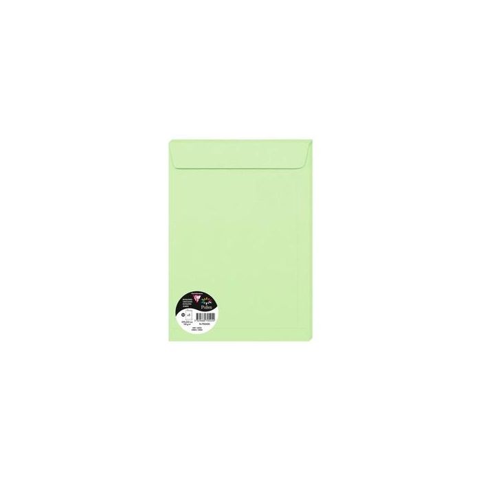 Sobre-Bolsa Clairefontaine Pollen 229X324 120G Verde Paquete De 5
