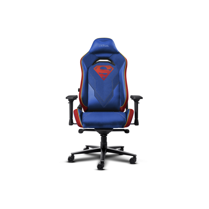 Trust Gxt 721Sm Ruya Pro Silla para Videojuegos Universal Asiento Acolchado Azul, Rojo 2