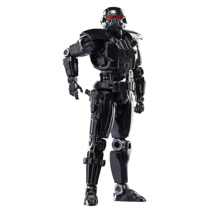 Hasbro Star Wars The Mandalorian Figura Dark Trooper 9.5 cm Colección Vintage 3