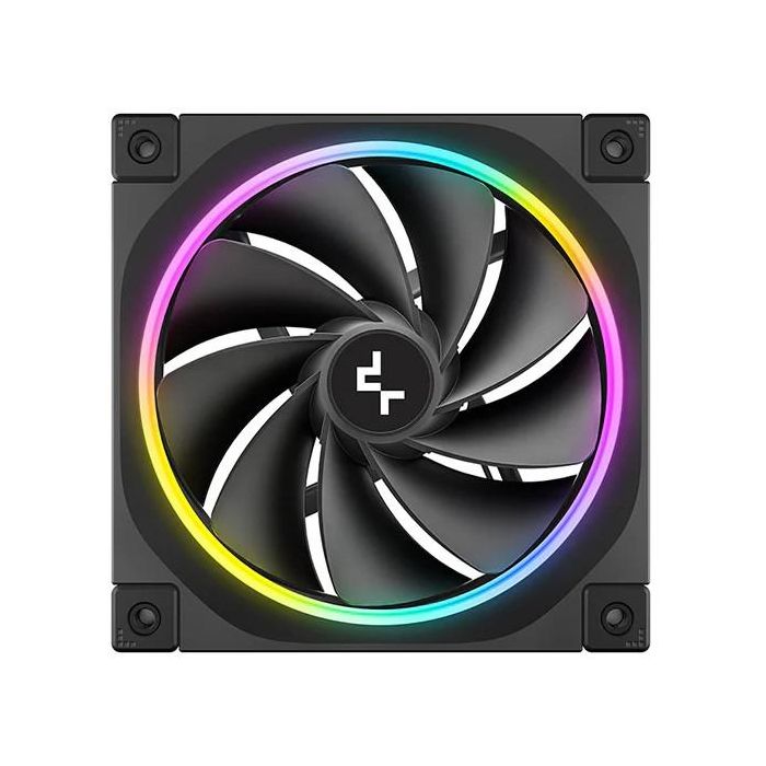 Deepcool FL12R ARGB Ventilador Caja 120 mm para PC con Iluminación RGB Direccionable y Control PWM para Mejorar Refrigeración 1
