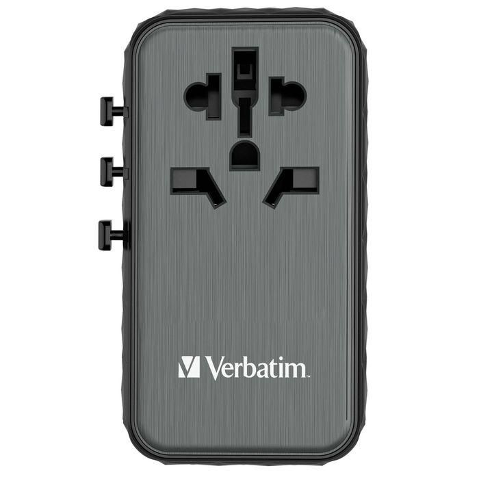 Verbatim Uta-06 Adaptador Universal De Viaje Con 2 Puerto Usb-C - 2 Puerto Usb-A 8 Verbatim Uta-06 Adaptador Universal De Viaje Con 2 Puerto Usb-C - 2 Puerto Usb-A 8