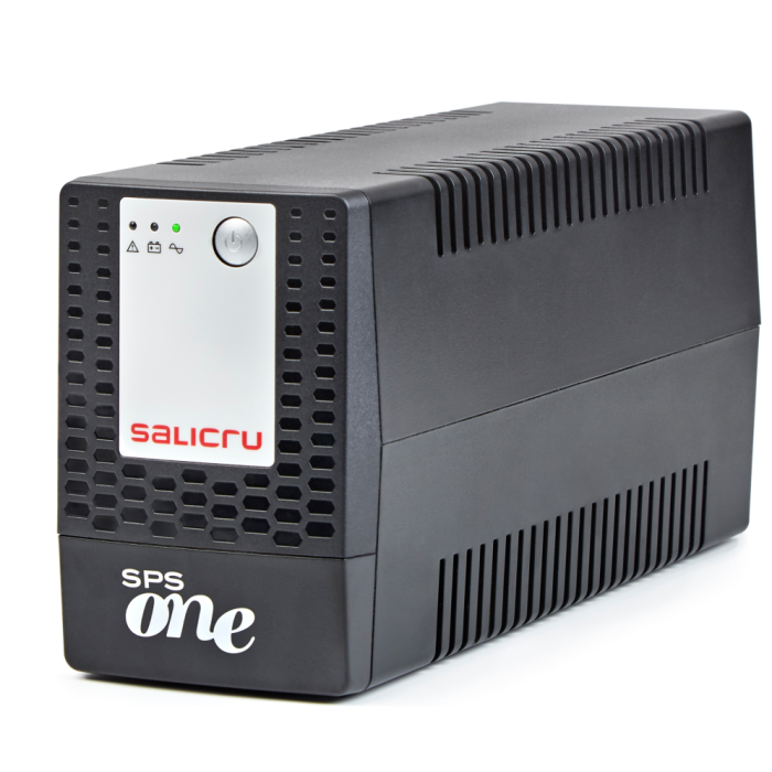 SALICRU SPS 900 ONE BL IEC UPS Línea Interactiva 0,9 kVA 480 W 4 Salidas AC Torre Negro