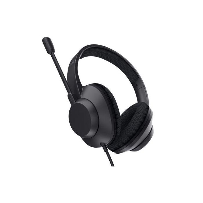 Trust Auriculares Ayda Max USB con Micrófono y Cancelación de Ruido (ENC), Negros, 25462