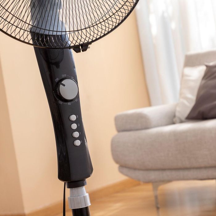 Ventilador de Pie InnovaGoods Breezinn Negro 45 W 3 Ventilador de Pie InnovaGoods Breezinn Negro 45 W 3