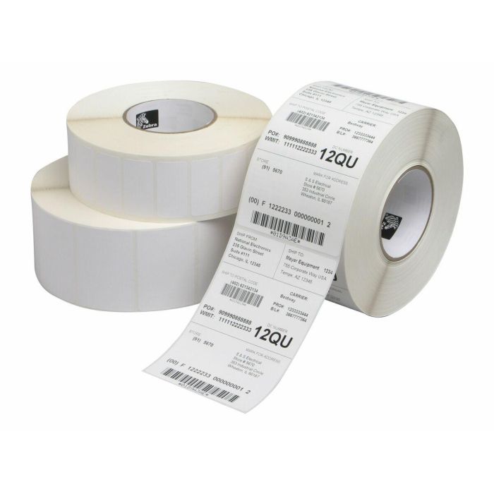 Rollo de Etiquetas Zebra 76180 102 x 152 mm Blanco (4 Unidades) Rollo de Etiquetas Zebra 76180 102 x 152 mm Blanco (4 Unidades)
