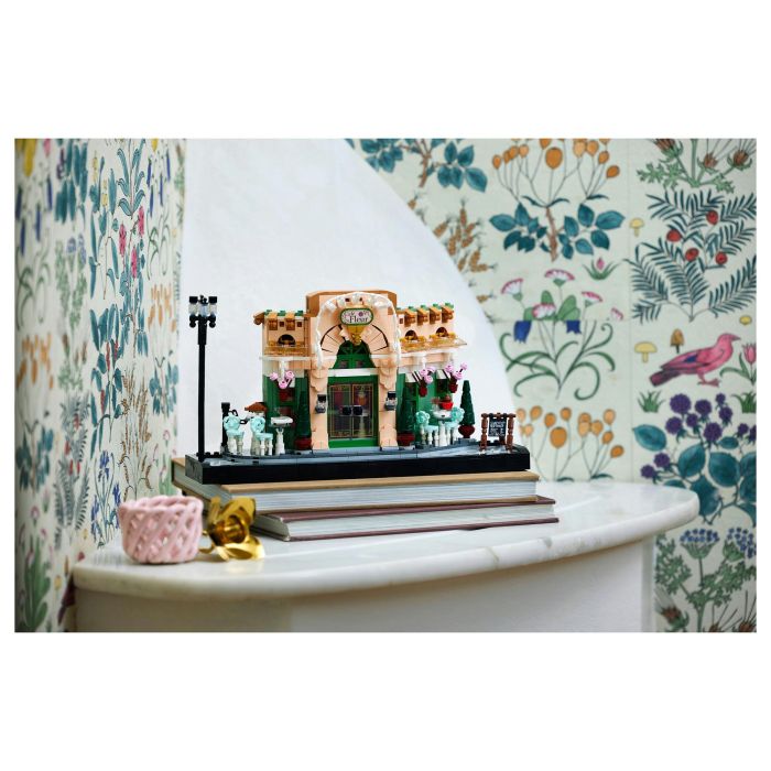 LEGO 10362 Cafetería Francesa: Decoración de Estantería Parisina Set para Adultos