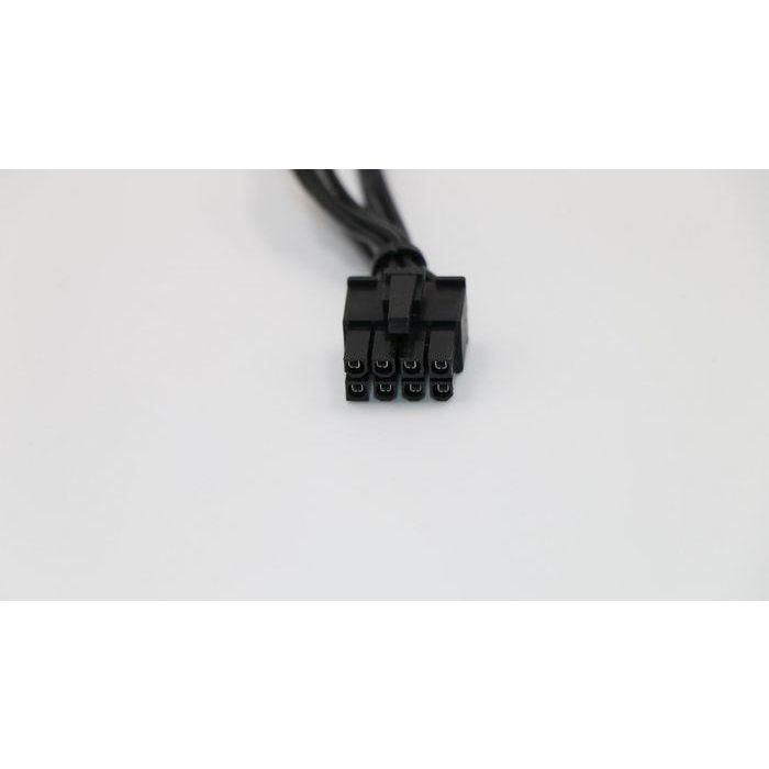 Lenovo 100mm cable for connecting 6-pin to 8-pin PCIe interfaces, male-to-male connectors, suitable for computer systems. 1 Lenovo 100mm cable for connecting 6-pin to 8-pin PCIe interfaces, male-to-male connectors, suitable for computer systems. 1