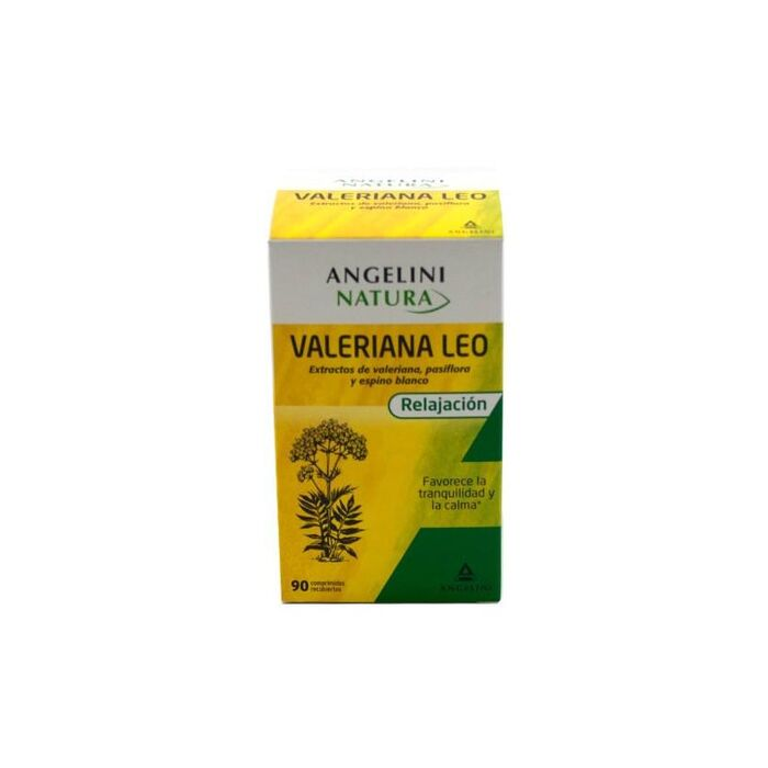 Natura Essenziale Valeriana Leo 90 Comprimidos - Complemento Tranquilidad y Calma con Pasiflora y Espino Blanco +12 Años