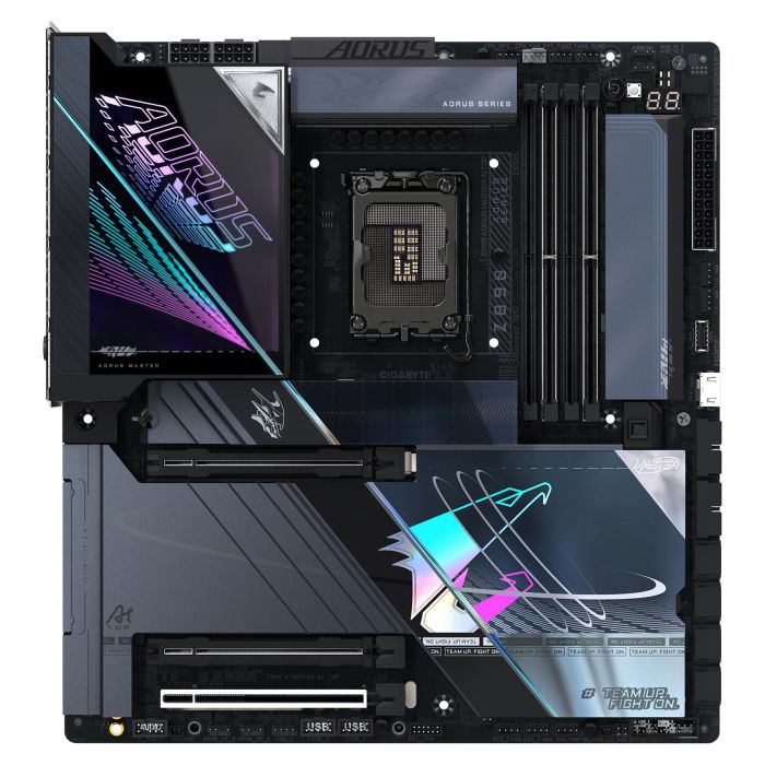 Gigabyte GA-Z890 AORUS MASTER AI TOP (1851) Placa Base ATX Extendida Intel Z890 LGA 1851 DDR5 Wi-Fi 7 Thunderbolt 4 Gigabyte GA-Z890 AORUS MASTER AI TOP (1851) Placa Base ATX Extendida Intel Z890 LGA 1851 DDR5 Wi-Fi 7 Thunderbolt 4