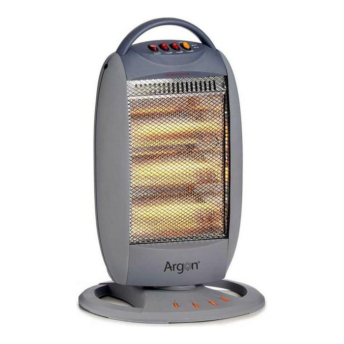 Estufa Halógena Argon ZYY-H18 Gris 1200 W Estufa Halógena Argon ZYY-H18 Gris 1200 W