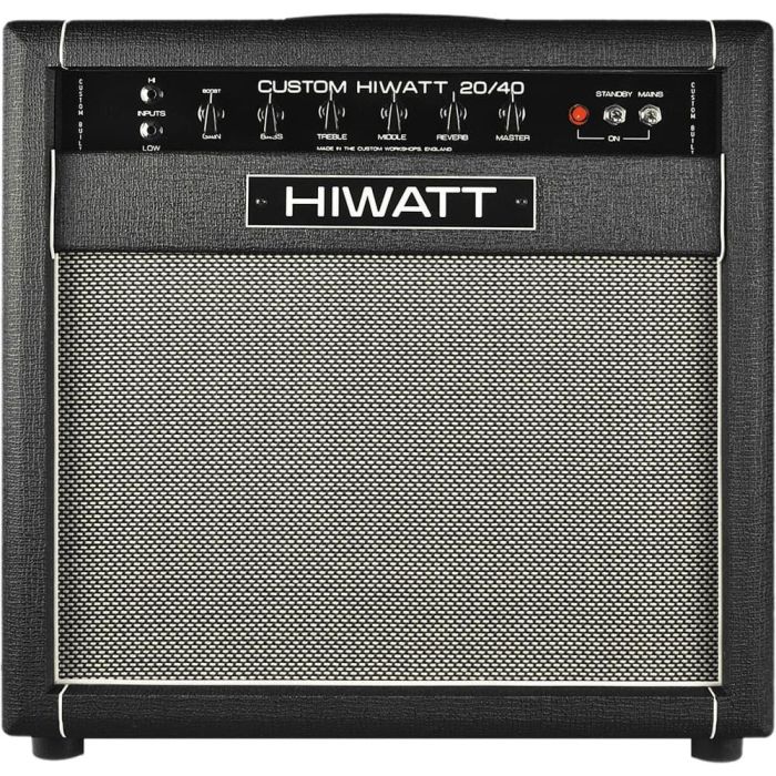 HIWATT Amplificador Guitarra Combo a Válvulas Studio-Stage 20/40 - 1X12 Fane F75 - 20/40W