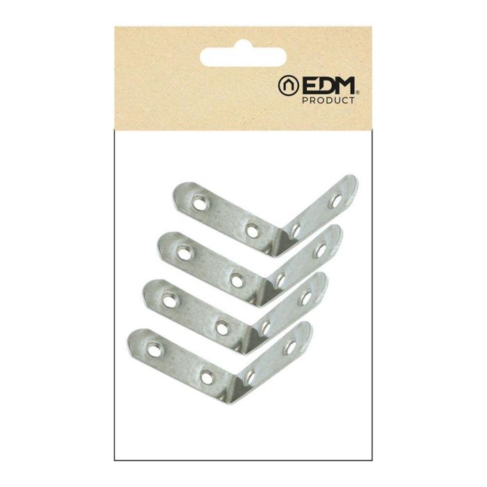 Edm Ángulo Refuerzo An24 Acero Inoxidable 50 x 50 x 16 mm 4 Unidades Tornilleria Incluida 3 Edm Ángulo Refuerzo An24 Acero Inoxidable 50 x 50 x 16 mm 4 Unidades Tornilleria Incluida 3