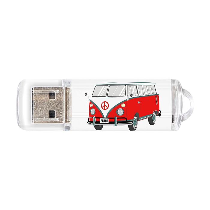 Memoria Usb Techonetech Flash Drive 16 grb 2.0 Camper Van-Van 1