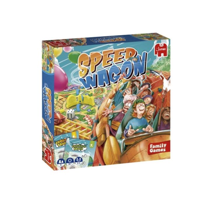 Jumbo Juego de Mesa Speedwagon Pegi 8 para Construir Montaña Rusa Familiar 0 Jumbo Juego de Mesa Speedwagon Pegi 8 para Construir Montaña Rusa Familiar 0