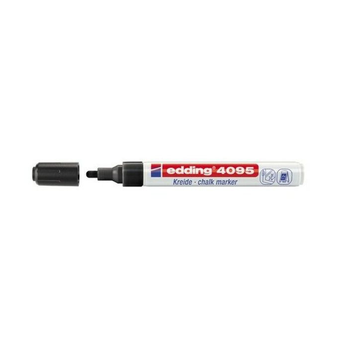 Rotuladores de tiza líquida Edding 4095 Negro (10 Unidades) 1 Rotuladores de tiza líquida Edding 4095 Negro (10 Unidades) 1