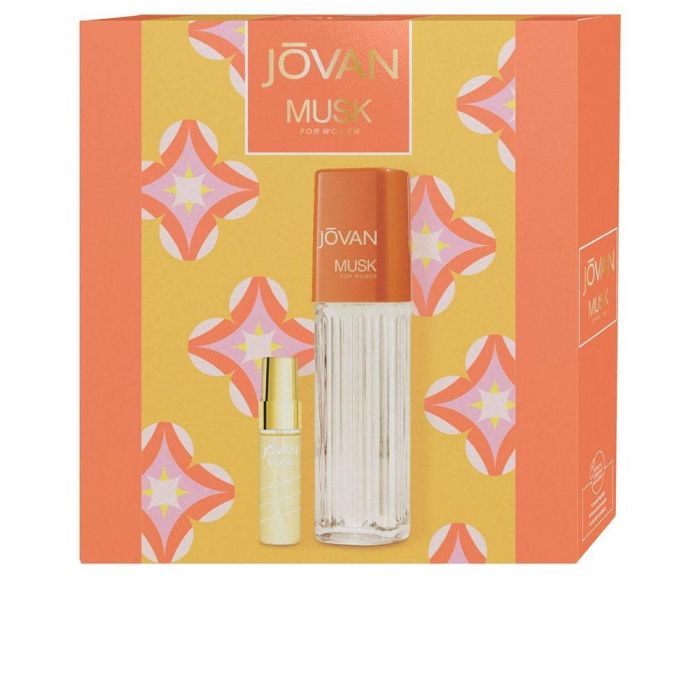 Jovan Musk Woman Estuche: Eau de Colonia 100ml + 15ml, Set de Regalo de Fragancia Femenina de Larga Duración