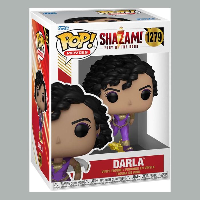 Funko Pop Cine Shazam! Darla 69122 - Figura de Vinilo de 9cm del Universo DC 1 Funko Pop Cine Shazam! Darla 69122 - Figura de Vinilo de 9cm del Universo DC 1