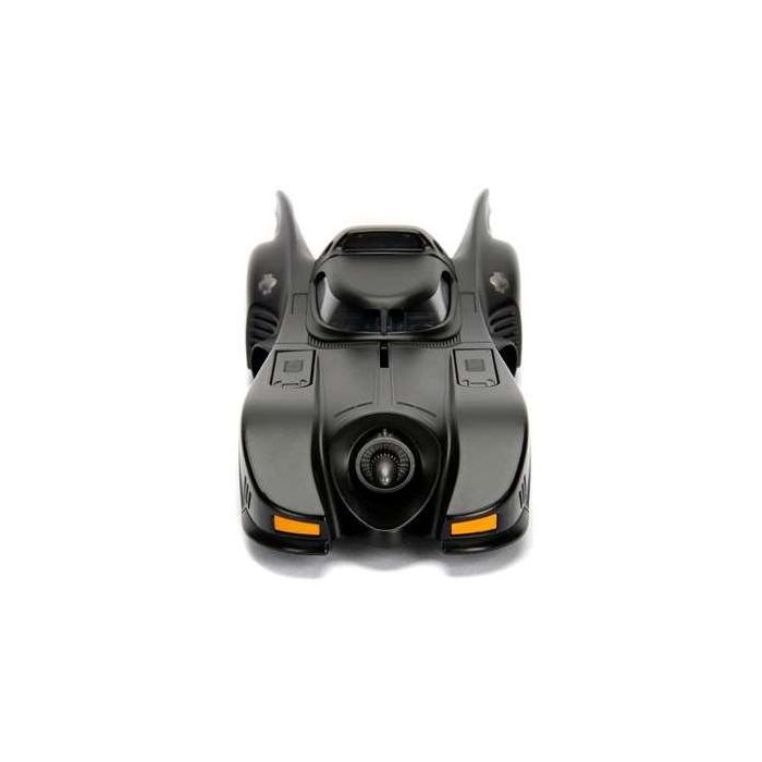 Coche metal batmóvil 1989, incluye figura batman de metal 7 cm escala 1:24 30x15x11 cm 21