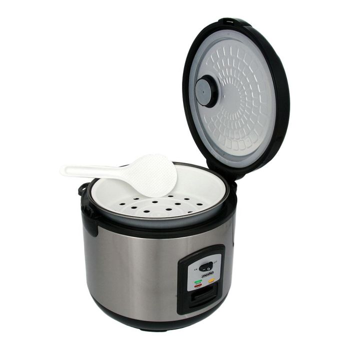 Mesko Olla Arrocera MS 6411 1000W 1.5L Cocina y Mantiene Caliente Tapa Seguridad Base Antideslizante 1