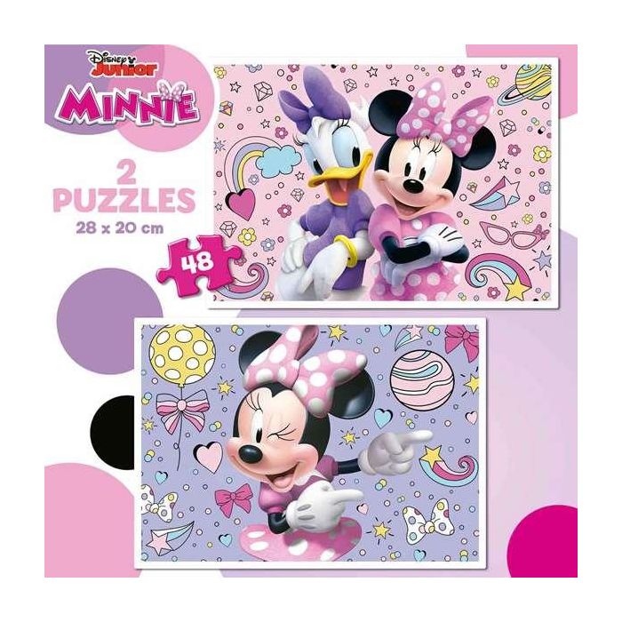 Puzzle 2x48 piezas minnie 4 Puzzle 2x48 piezas minnie 4
