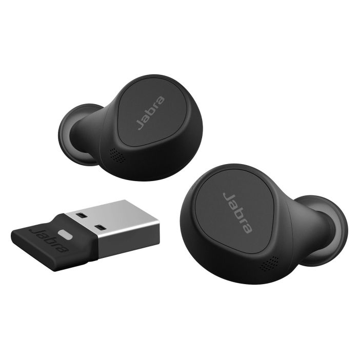 Jabra Evolve2 Buds USB-A UC Auriculares True Wireless Stereo con Cancelación de Ruido Activo, Bluetooth 5.2, Certificación UC 1 Jabra Evolve2 Buds USB-A UC Auriculares True Wireless Stereo con Cancelación de Ruido Activo, Bluetooth 5.2, Certificación UC 1