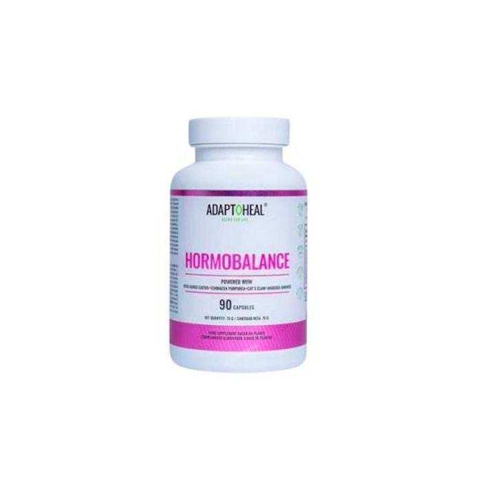 ADAPTOHEAL Hormobalance 90 cápsulas para hormonas de la mujer, ciclo premenstrual y menopausia con Vitex Agnus y Angélica sinensis