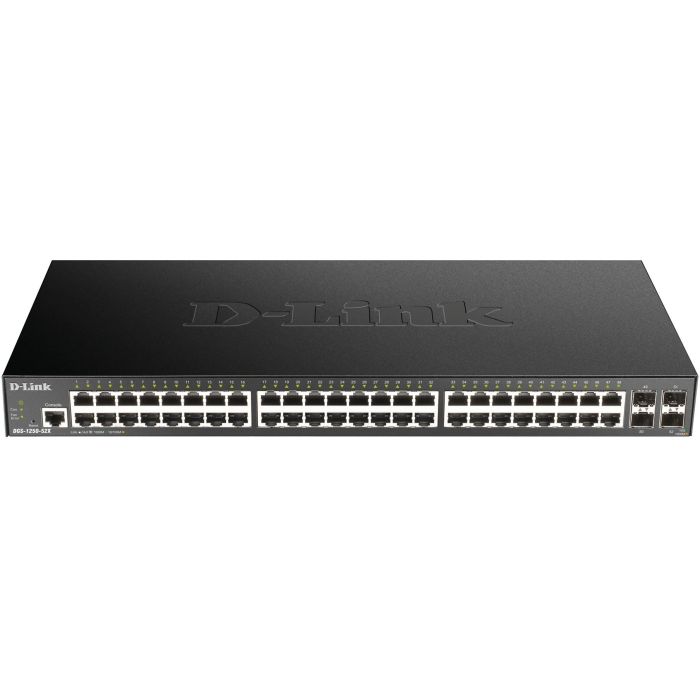 D-Link DGS-1250-52X Switch Gestionado 52 Puertos (48x Gigabit RJ-45, 4x 10G SFP+) L2/L3 Lite para PYMES 0 D-Link DGS-1250-52X Switch Gestionado 52 Puertos (48x Gigabit RJ-45, 4x 10G SFP+) L2/L3 Lite para PYMES 0