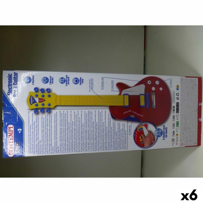 Guitarra Infantil Bontempi 20 x 56 x 4 cm (6 Unidades) 14 Guitarra Infantil Bontempi 20 x 56 x 4 cm (6 Unidades) 14