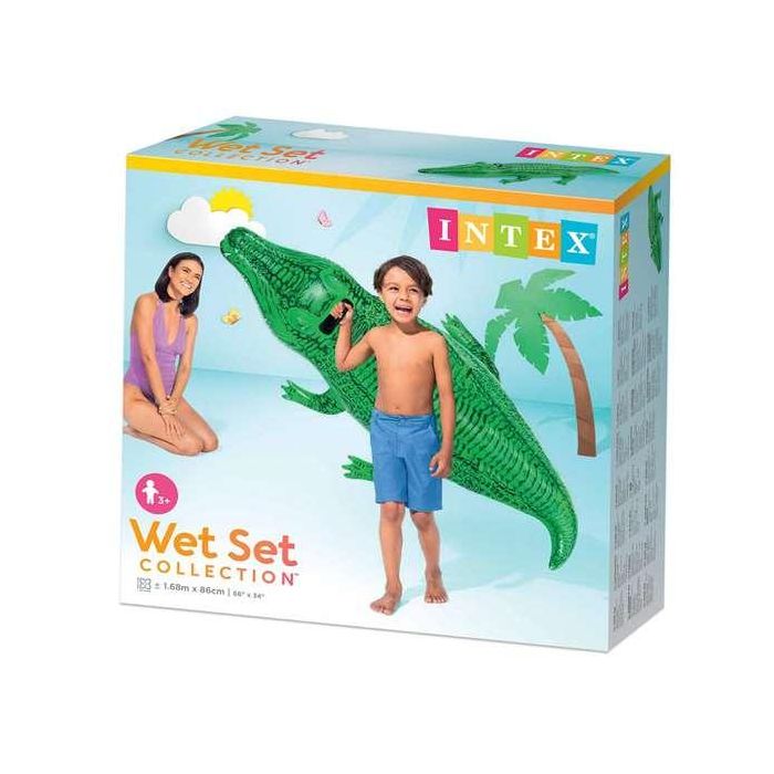 Intex Figura Hinchable Cocodrilo 168x86 cm (+ 3 años) 5