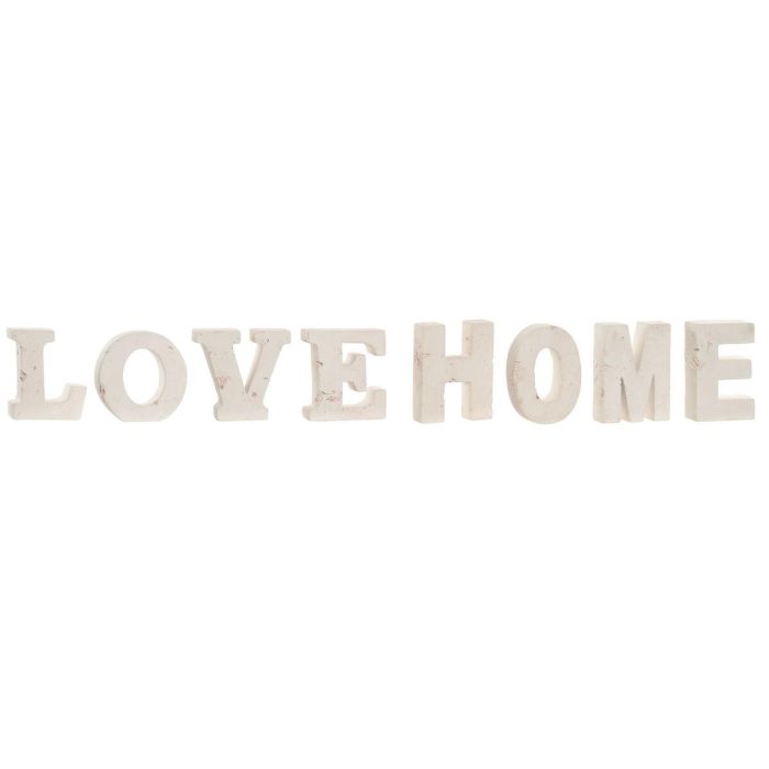 DKD Home Decor Decoración Escandinava Mármol Travertino Rosa Palo 3.5 x 11 x 42.5 cm (2 Unidades)