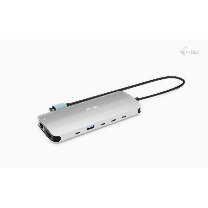 Hub USB i-Tec C31NANOTRIPLEDOCKPD Gris 2
