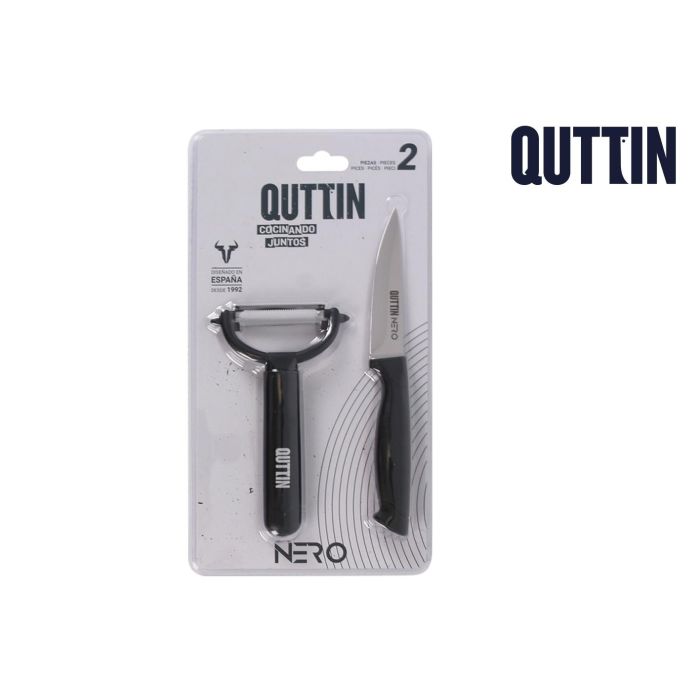 Quttin - Set de 2 cuchillas para peluquería oscilante NERO (12 Cajas) Quttin - Set de 2 cuchillas para peluquería oscilante NERO (12 Cajas)