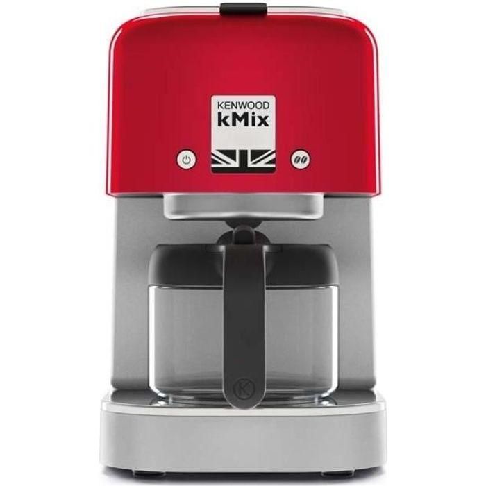 KENWOOD COX750RD kMix cafetera de filtro - 1200 W - Rojo KENWOOD COX750RD kMix cafetera de filtro - 1200 W - Rojo