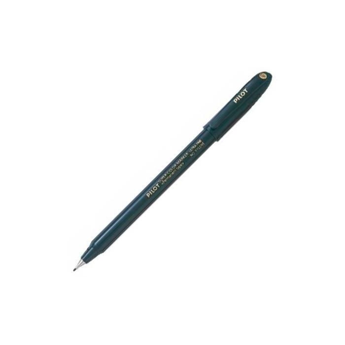 Pilot Rotulador Permanente SCA-UF Negro, Punta Fina, Tinta Resistente, Ideal para Múltiples Superficies (Caja de 12 Unidades) (12 Unidades)