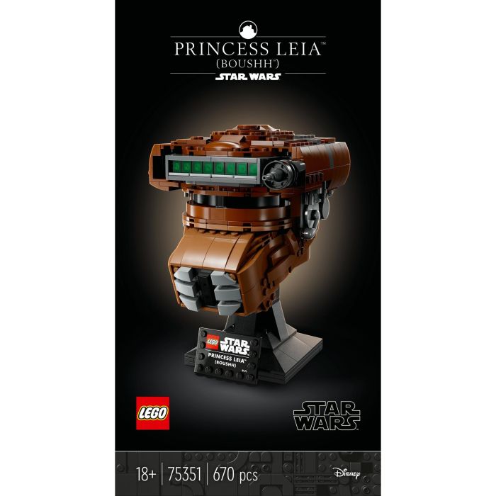 LEGO 75351 Star Wars Casco de Princesa Leia (Boushh) 10