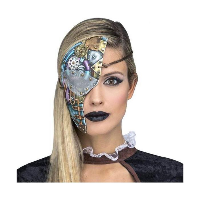 1/2 seteampunk mask 1/2 seteampunk mask