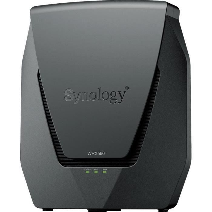 Synology WRX560 Router WiFi6 con 1xWAN 2.5GbE, 3xGigabit LAN, USB 3.2 1